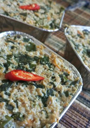Foto resep Diet Diary #3; Tahu Bayam Kukus