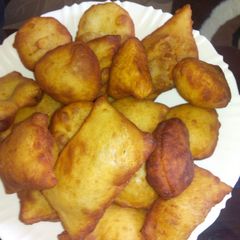 A picture of Lemon mandazi.