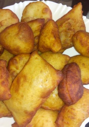 A picture of Lemon mandazi.