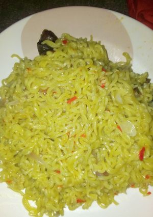 A picture of Indomie.
