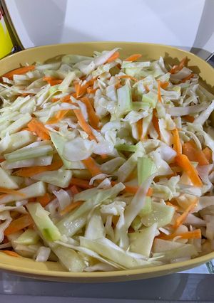 A picture of Apple coleslaw.