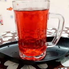 A picture of Watermelon pomegranate juice.