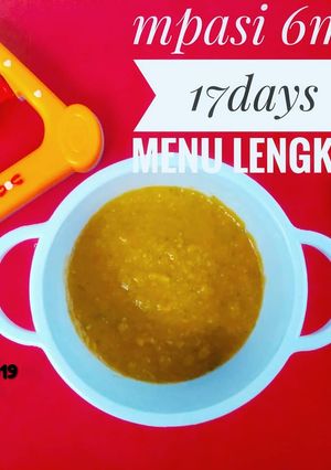 Foto resep Mpasi 4⭐ 6mo hari ke 17