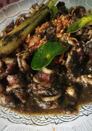Foto resep Cumi Hitam Masak Pedas