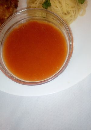 A picture of Sweet lemon sauce.