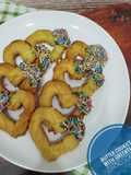 Butter Cookies with Greentea Chocolate