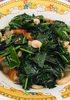 Foto resep Tumis daun pepaya jepang