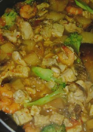 Foto resep Tomyam campur Modifikasi (Eat Clean Ideas)