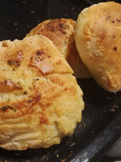 Una foto de Pan al ajo y orégano