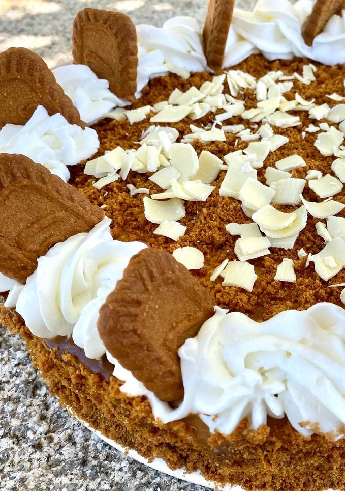 Una foto de Tarta de galletas Lotus