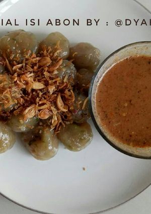 Foto resep Cilok Spesial isi abon by : @dyahyudistira