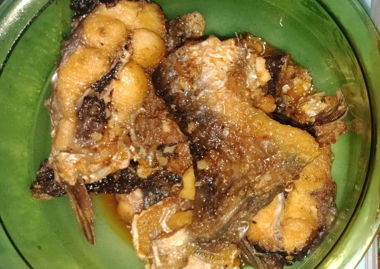 Cara membuat Ikan patin masak kecap jahe yang enak Untuk Jualan