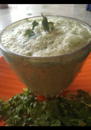 A picture of Mint Lassi.