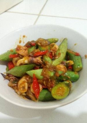 Foto resep Terong medan sambal cumi asin