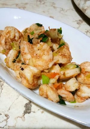 Foto resep Udang goreng bawang putih