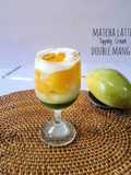 Matcha Latte Topping Cream Double Mango