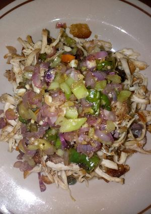Foto resep Ayam suwir sambal matah