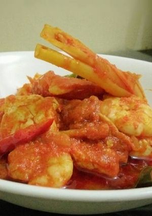 Foto resep Udang Tofu Kuah Gurih