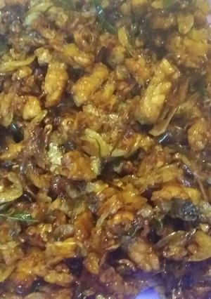Foto resep Kerik tempe udang rebon