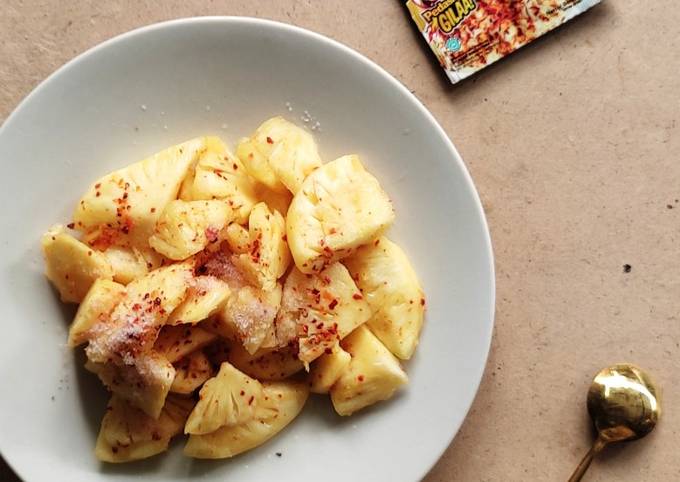 Recipe: Appetizing Rujak Nanas Boncabe