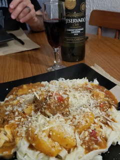 Una foto de Tallarines caseros
