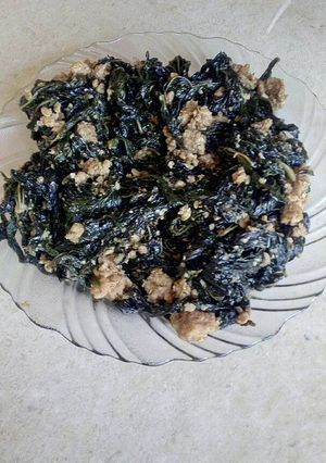 صورة لوصفة ملوخية سورية