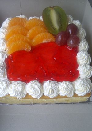 Foto resep Chesee cake tart fruit