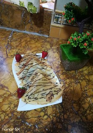 صورة لوصفة كريب حلوين