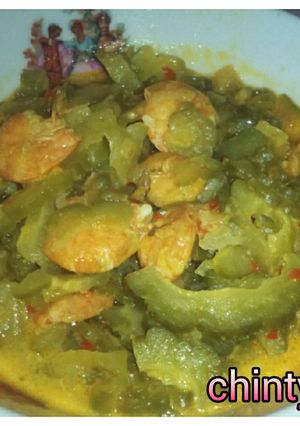 Foto resep Pare udang santan