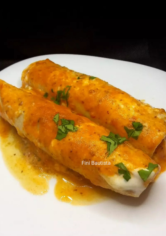 Una foto de Enchilada mexicana de pollo