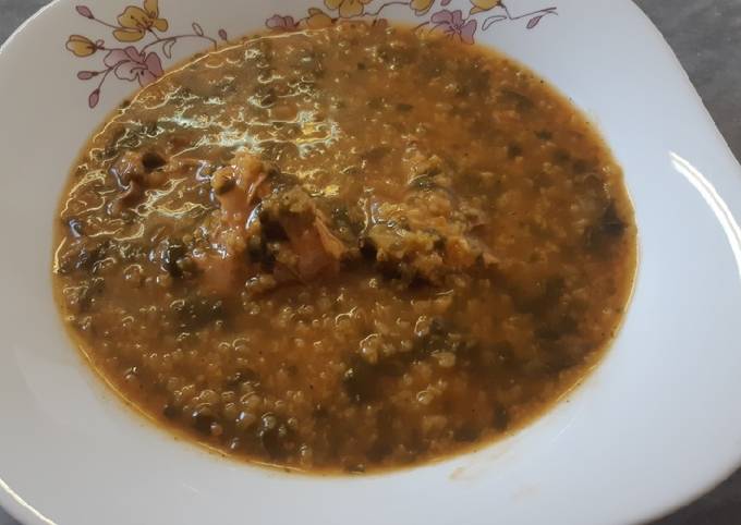 طرز تهیه سوپ برنج نیم دانه ساده و خوشمزه توسط MARIE DLH - کوکپد
