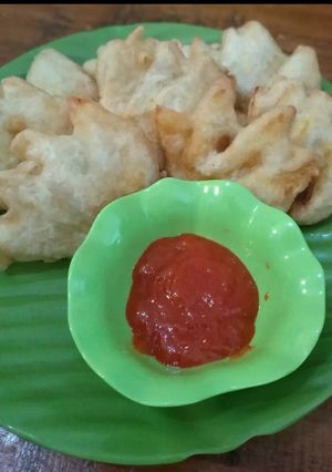 Foto resep Pisang kepok goreng kipas mini