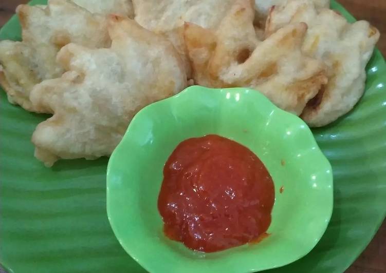 Pisang kepok goreng kipas mini