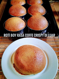 Foto resep Roti Boy Rasa Coffe Crispy di Luar lembut di dalam