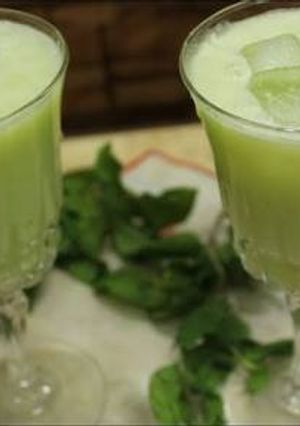 صورة لوصفة عصير كانتالوب