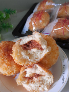 Foto resep Roti goreng isi abon tanpa mixer dan takaran sendok