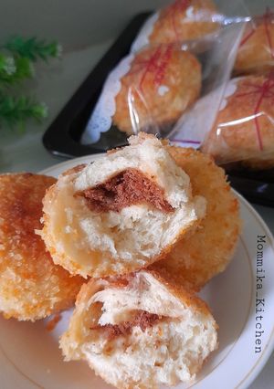 Foto resep Roti goreng isi abon tanpa mixer dan takaran sendok