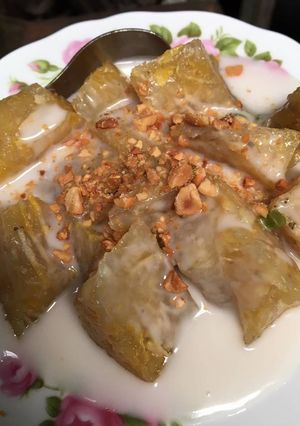 Hình của món Bánh Chuối Hấp.