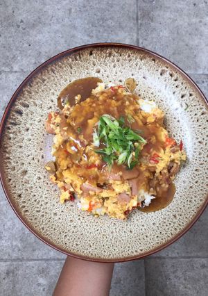 Foto resep Nasi Telur Hongkong