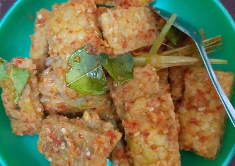 Siap Saji Tempe balado Ala Warteg