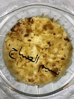 صورة لوصفة رز بالحليب والقشطه في الفرن