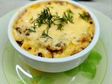 Жульен с грибами и курицей