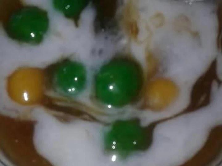 Langkah Mudah untuk Menyiapkan Resep Bubur biji salak (cendil) yang  Bikin Ketagihan Anti Ribet, Lezat