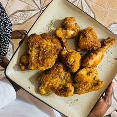A picture of Crumbed chicken.