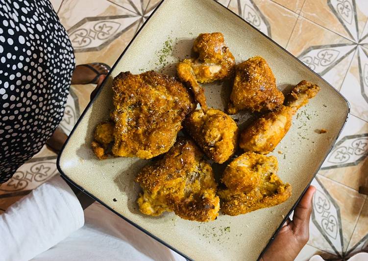 Easiest Way to Make Yummy Crumbed chicken