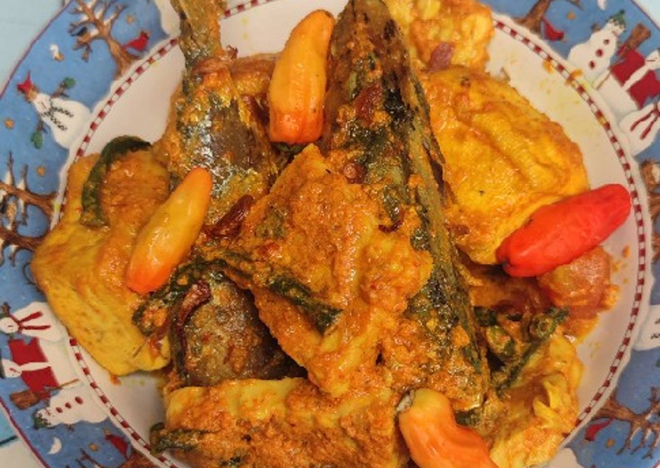 Gulai ikan kembung mix kacang panjang nikmat 🤤