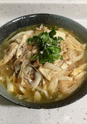 脆筍麵線糊 的食譜成品照片