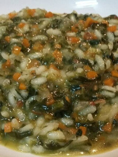 Una foto de Risotto verde
