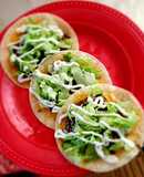 Street tacos in indian style