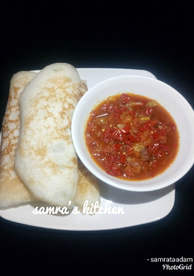 A picture of Sinasir with soup.
